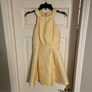 Yellow Semi Formal Dress